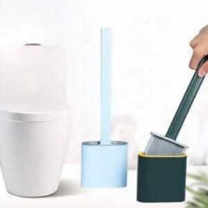 Silicone Flex Toilet Brush with Holder