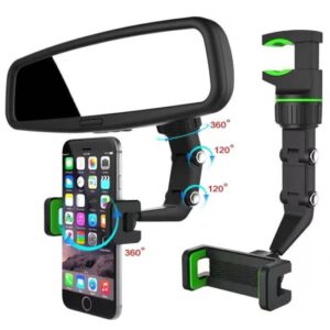 Adjustable Car Mirror Phone Holder