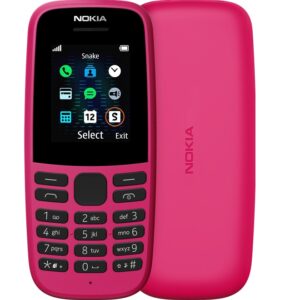 Nokia 105 (Single Sim) Pink