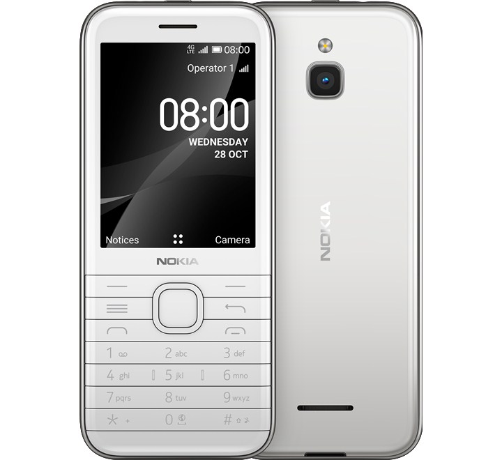 Nokia 8000 4G white