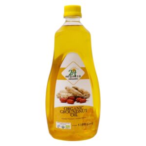 24 Mantra Organic Groundnut Oil 1Litre