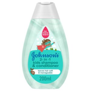 Johnson's Shampoo 2-in-1 Kids Shampoo & Conditioner 200ml