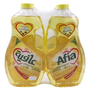 Afia Pure Corn Oil Value Pack 2 x 1.5 Litres