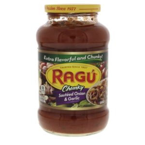 Ragu Chunky Sauteed Onion And Garlic Sauce 680g