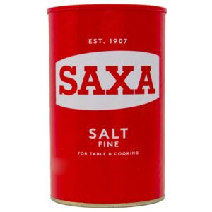 Saxa Table Salt Fine 750g