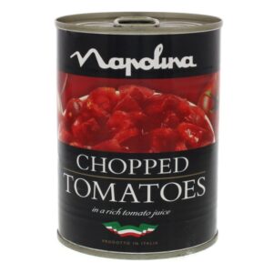 Napolina Chopped Plum Tomatoes in Rich Tomato Juice 400g
