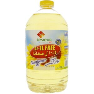 Lesieur Sunflower Oil 4Litre + 1Litre