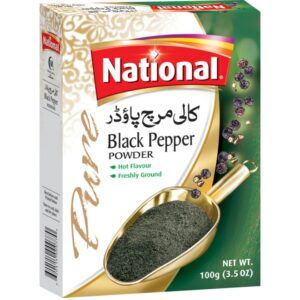 National Black Pepper Powder 100g