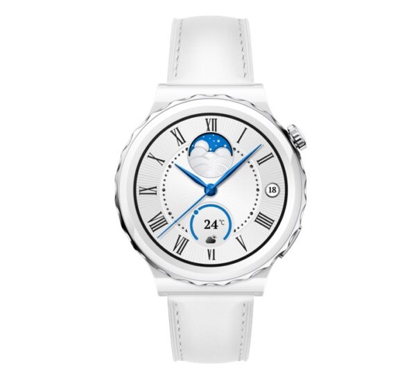 Huawei Watch GT3 Pro Frigga 44mm Silver, Silver Bazel White Ceramic Case