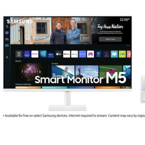 SAMSUNG LS32BM501 32″ M5 WHITE FLAT SMART MONITOR FULL HD