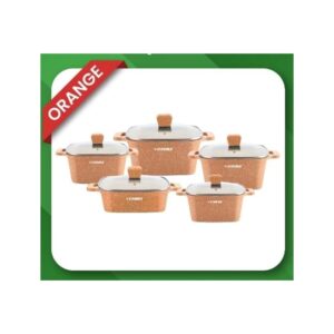 STARGOLD10PCsMarbleCookwareSet