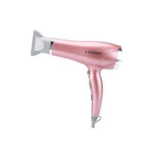 StarGoldLightweightHairDryerWithDiffuserConcentratorPink