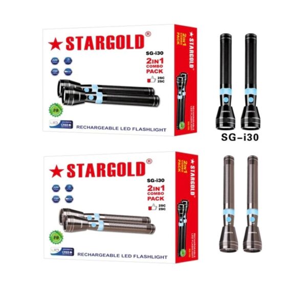 Stargold2X2SC2IN1ComboLEDFlashlight