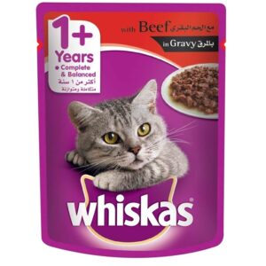 Whiskas-Cat-Food-With-Beef-In-Gravy-85gm