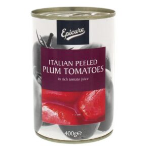 Epicure Italian Peeled Plum Tomatoes In Juice 400g