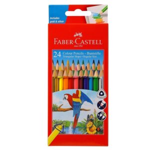 Faber-Castell-24-Triangular-Colour-PencilsdkKDP8901180118023
