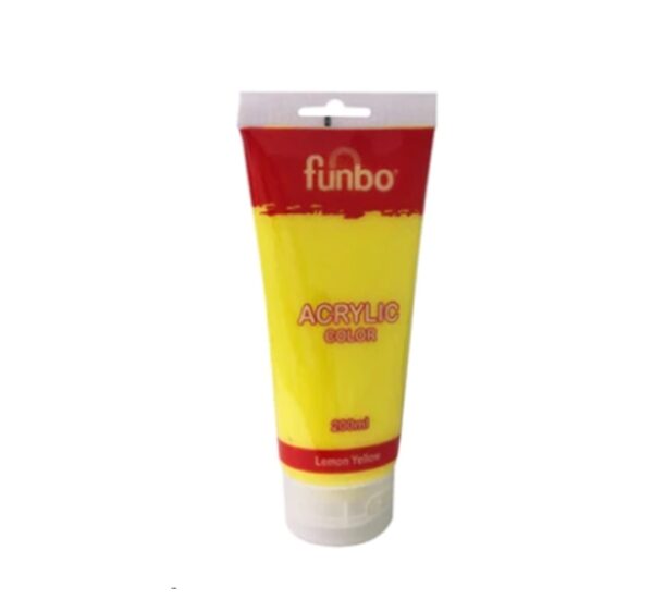 Funbo-Acrylic-Color-Lemon-Yellow-200mldkKDP6281073418945