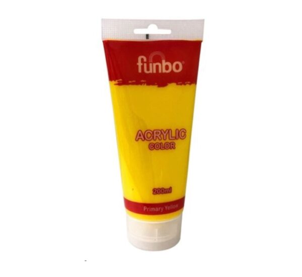Funbo-Acrylic-Color-Primary-Yellow-200mldkKDP6281073418891