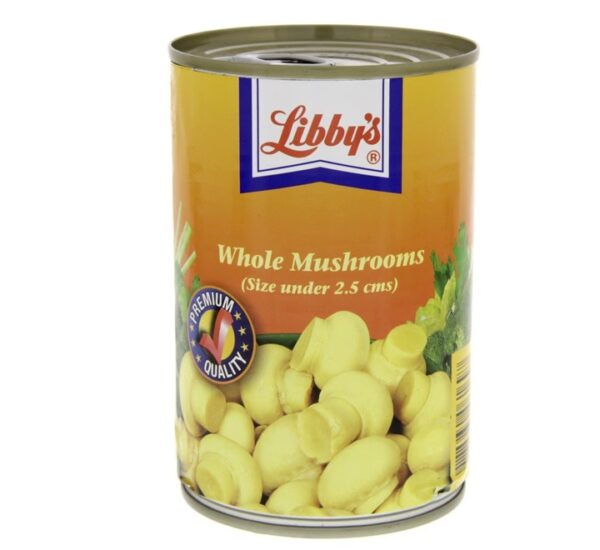 Libby's Whole Mushrooms 400g