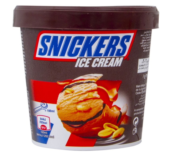 Snickers Ice Cream 450ml Buy Online in Bahrain