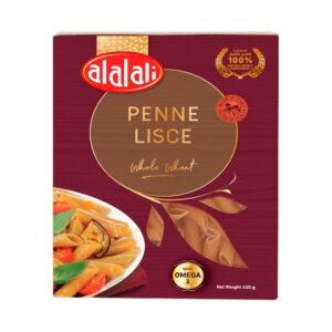 Alali-Whole-Wheat-Penne-Lisce-Omega-3-450-g