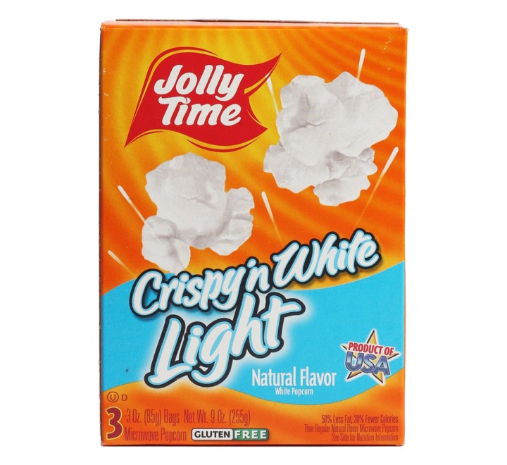 Jolly Time Natural Flavour Microwave White Popcorn 255 g Buy Online in