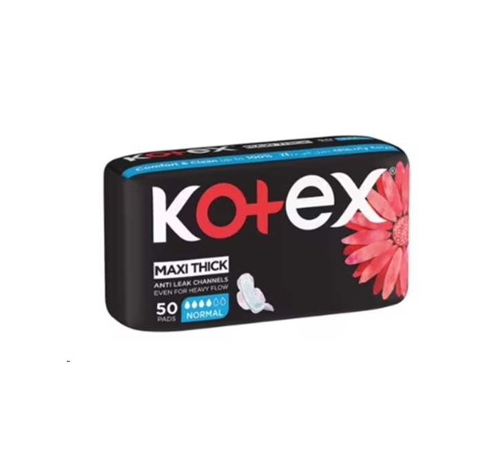 Kotex Maxi Thick Normal 50pad - Dukakeen.com