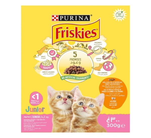 Purina-Friskies-Junior-Chicken-Milk-Vegetables-Cat-Food-300g