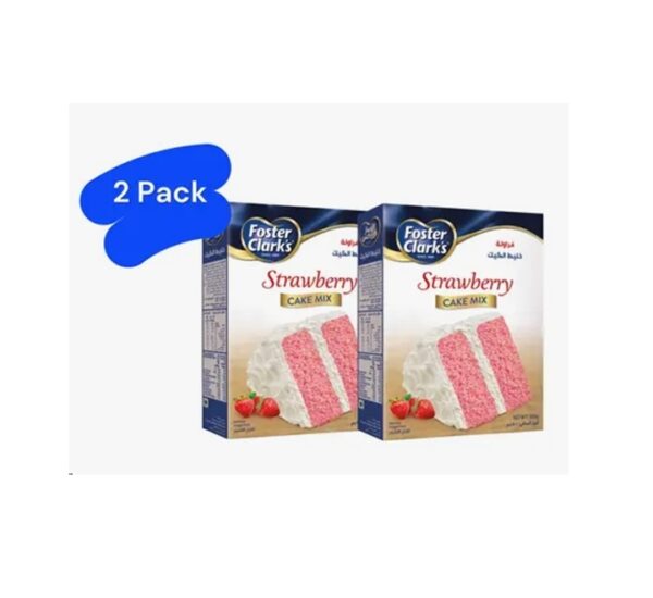 Foster Clark’s Cake Mix Strawberry 500gx2