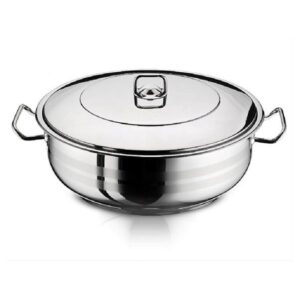 Hascevher-Gastro-Shallow-Stainless-Steel-Pot-3ltr-26x7cm