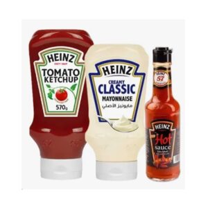 Heinz-Mayonnaise-400ml-Heinz-Ketchup-570g-Heinz-Hot-Sauce-165g
