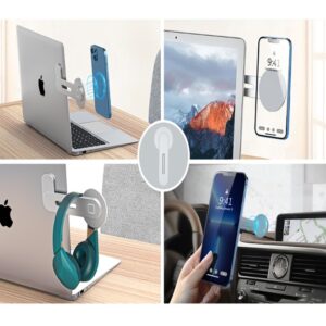 Magnetic-Laptop-Phone-Holder