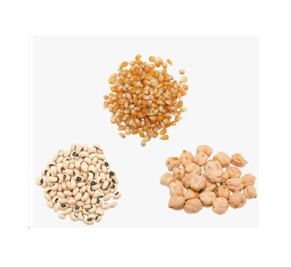 Popcorn-500gBlack-Eye-Beans-500gChick-Peas-12-mm-Mexico-500g