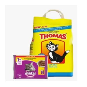 Whiskas-Chicken-80g-x-4-Pcs-Thomas-Cat-Litter-16L