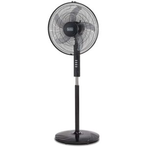 BLACK-DECKER-FS1620R-16-Inch-Stand-Fan-with-Remote-Black