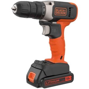 Black-Decker-BCD001C1-GB-18V-Lithium-ion-Drill-Driver-with-a-1-5Ah-Battery