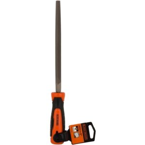 Black-Decker-BDHT22147-200mm-2nd-Cut-Bimaterial-Handle-Steel-Triangle-File