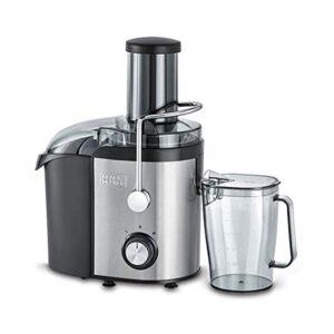 Black+Decker-JE800-B5800W-1-7L-Stainles-Steel-XL-Juicer-Extractor-with-Juice-Collector-Silver-Black