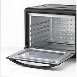 Black+Decker-TRP55RDG-B5-55-Litres-Double-Glass-Toaster-Oven-with-Rotisserie-Black