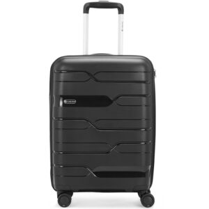 Carlton-BEDFORD77BLK-8-Wheel-Hard-Casing-Trolley-77cm-Black