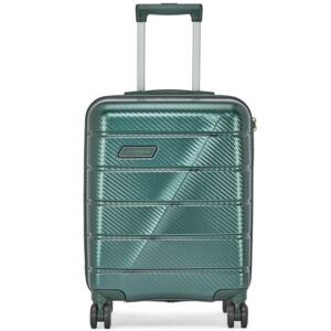 Carlton-CA-MILAN69GRN-69cm-4-Wheel-Cabin-Luggage-Trolley-Green