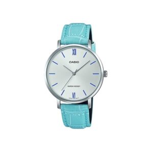 Casio-LTP-VT01L-7B3UD-Women-s-Watch-Analog-Silver-Dial-Blue-Leather-Band