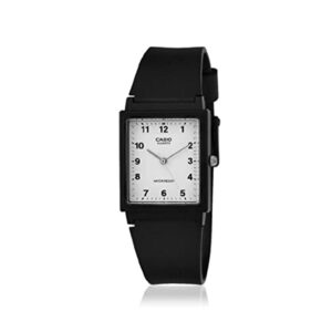 Casio, MQ-27-7BDF, Mens Watch Analog, White Dial Black Resin Band