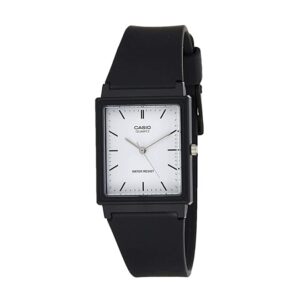 Casio, MQ-27-7EDF, Mens Watch Analog, White Dial Black Resin Band