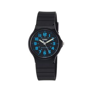 Casio, MQ-71-2BDF, Mens Watch Analog, Black Dial Black Resin Band