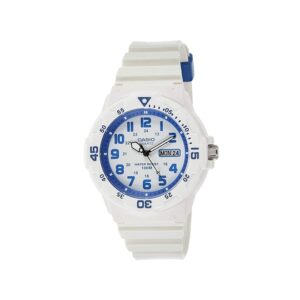 Casio, MRW-200HC-7B2VDF, Mens Watch Analog, White Dial White Resin Band