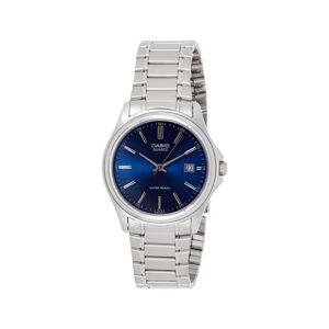 Casio-MTP-1183A-2ADF-Men-s-Watch-Analog-Blue-Dial-Silver-Stainless-Band