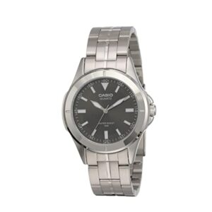 Casio-MTP-1214A-8AVDF-Men-s-Watch-Analog-Grey-Dial-Silver-Stainless-Band
