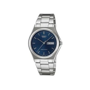 Casio-MTP-1240D-2ADF-Men-s-Watch-Analog-Blue-Dial-Silver-Stainless-Band