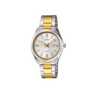 Casio-MTP-1302SG-7AVDF-Men-s-Watch-Analog-Silver-Dial-Silver-Gold-Stainless-Band